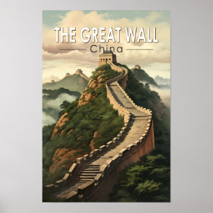 Poster Muro de excelente da China - Vintage
