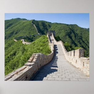 Poster Muro de Excelentes da China em Pequim, China