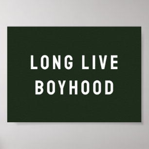 Poster Muro de Reprodução do Quarto do Rapaz da Boyhood-L