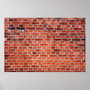 Poster Muro de tijolo