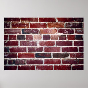 Poster Muro de tijolo