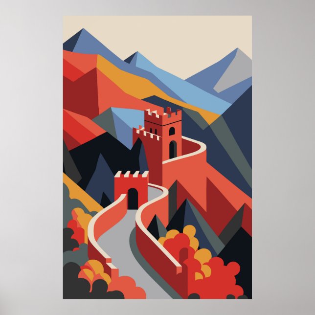 Poster Muro excelente da China (Frente)