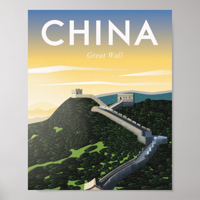 Poster Muro Excelente da China (Frente)