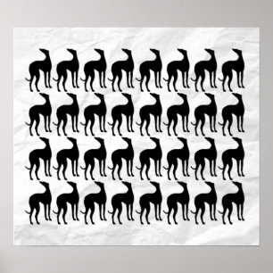 Pôster Muro excelente dos Greyhounds