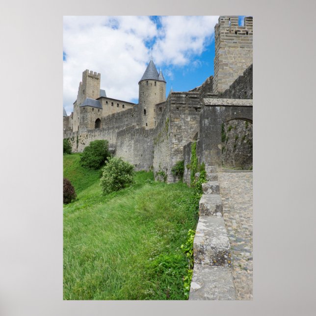 Poster Muro Fortificado de Carcassonne (Frente)