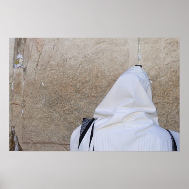 Poster Muro Ocidental, Jerusalém (Frente)