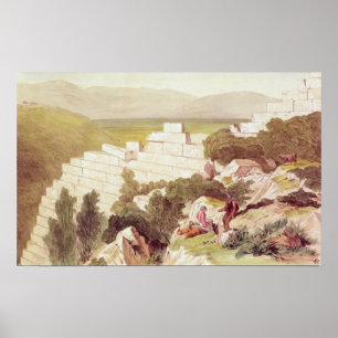Poster Muros de Samos, Cefalónia, século XIX
