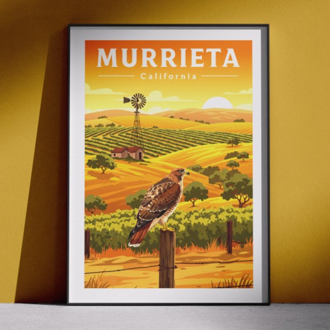 Poster Murrieta Califórnia Antiga (Criador carregado)
