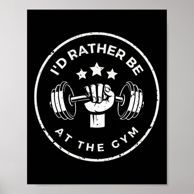 Poster Musculação  (Frente)