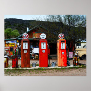 Pôster Museu clássico do gás, New mexico