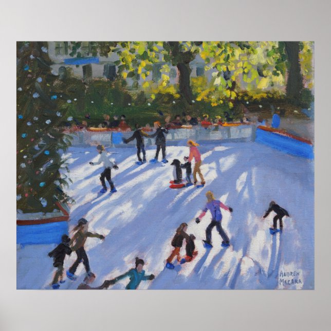 Poster Museu de História Natural da Patinação de Gelo 201 (Frente)