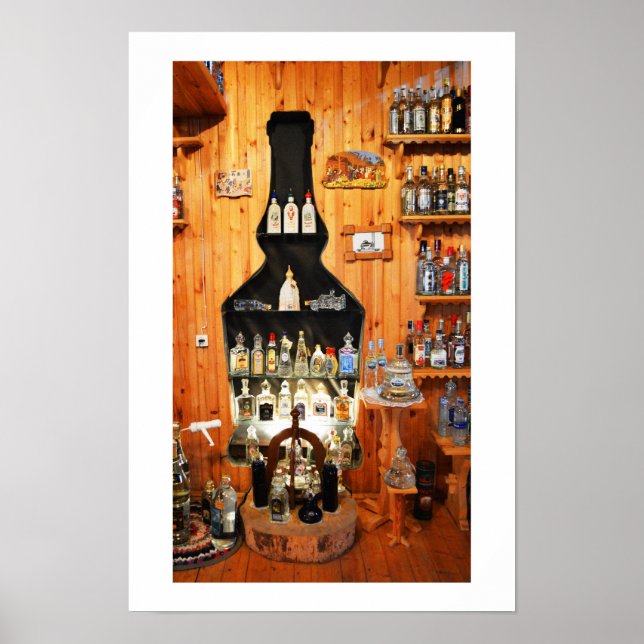 Pôster Museu de vodka na Rússia (Frente)
