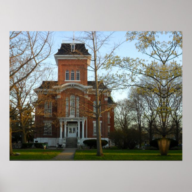Poster Museu do Condado de Iroquois (Frente)