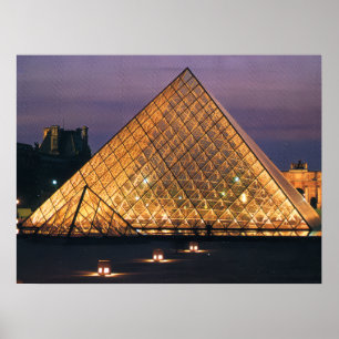 Poster Museu do Louvre