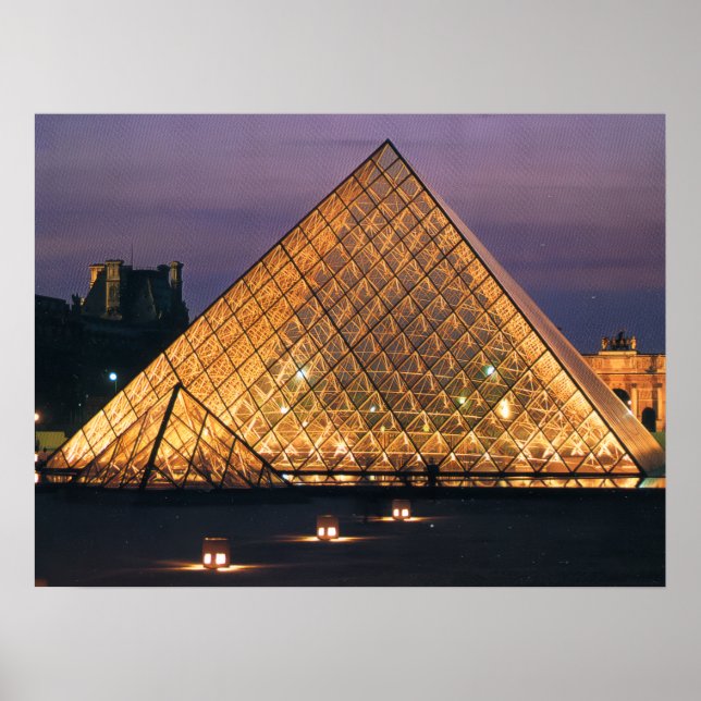 Poster Museu do Louvre (Frente)