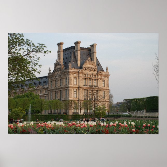 Pôster Museu do Louvre (Frente)