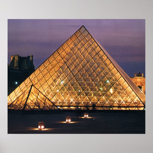 Poster Museu do Louvre (Frente)