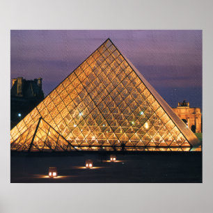 Poster Museu do Louvre