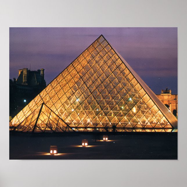 Poster Museu do Louvre (Frente)