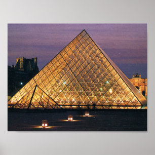 Poster Museu do Louvre