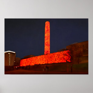 Poster Museu e Memorial da Primeira Guerra Mundial Exposi