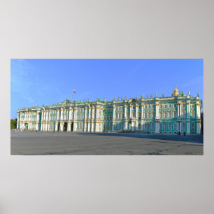Poster Museu Hermitage Panorama, Rússia