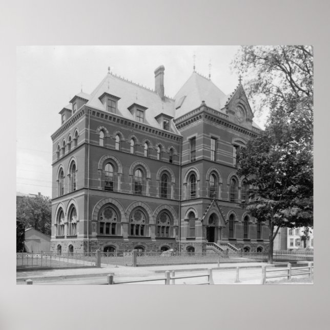 Pôster Museu Peabody (Universidade de Yale) (Frente)