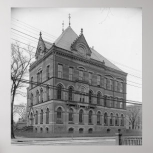 Pôster Museu Peabody (Universidade de Yale)