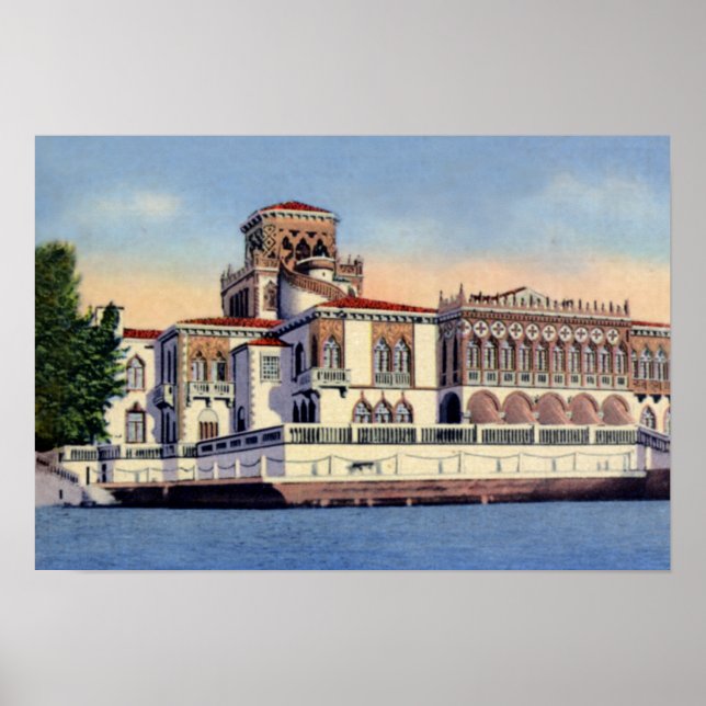 Pôster Museu Sarasota Florida Ringling (Frente)