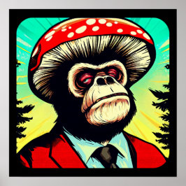 Poster Mushroom Gorilla