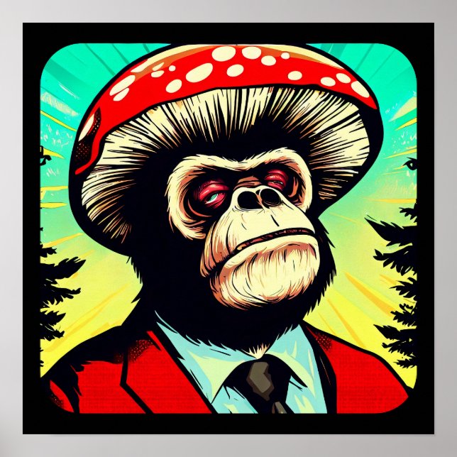 Poster Mushroom Gorilla (Frente)