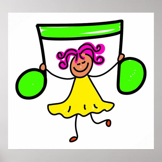 Pôster Music Kid (Frente)