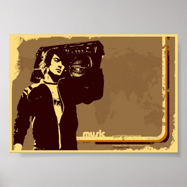 Poster Música (Frente)