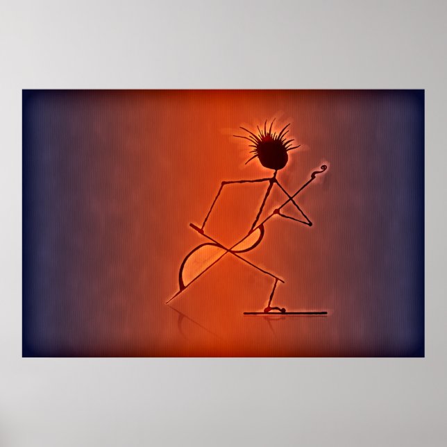 Pôster Música (Frente)