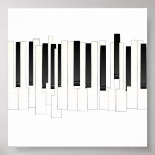 Poster Música abstrata
