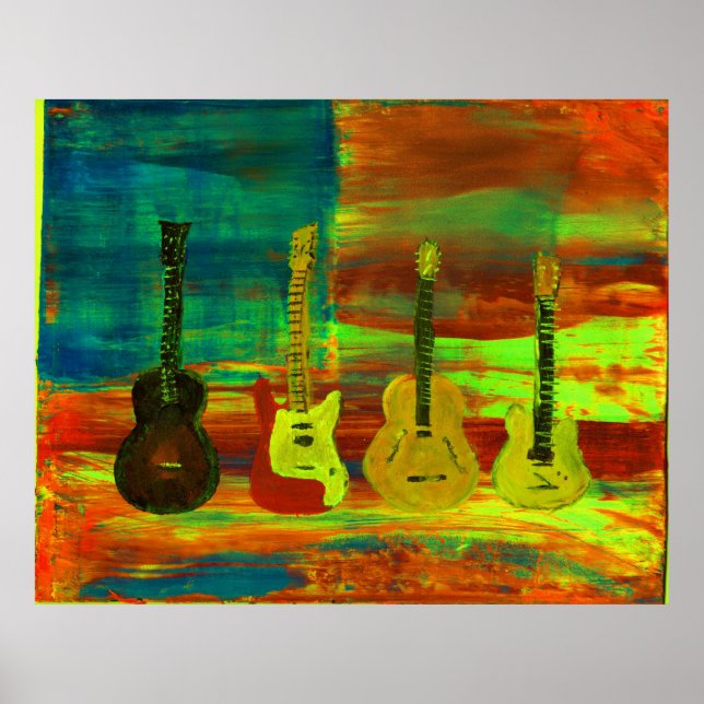 Poster Música americana (Frente)