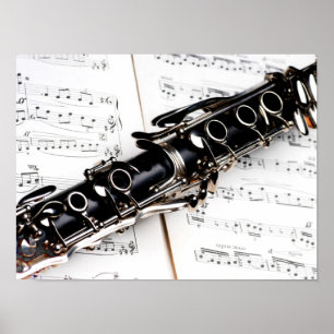 Poster Música Clarinet