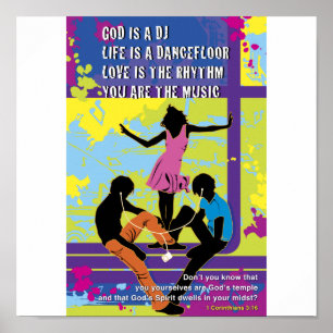 Poster Música da vida