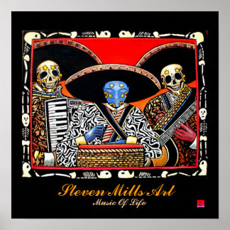 Pôster Música Da Vida