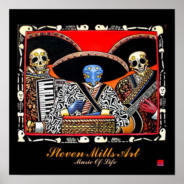 Pôster Música Da Vida (Frente)