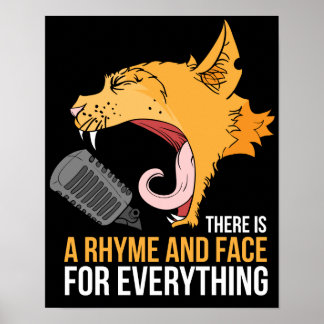 Poster Música de gato