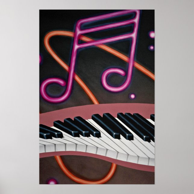 Poster Música distorcida (Frente)