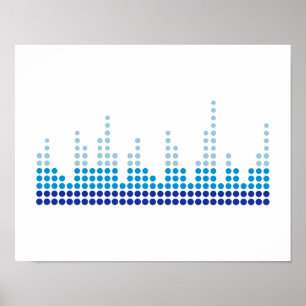 Pôster Música do equalizador