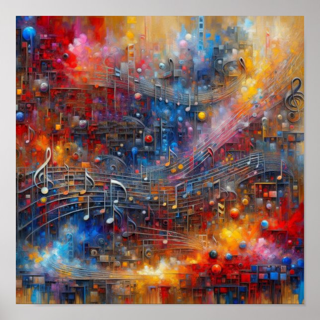 POSTER MÚSICA E COR (Frente)