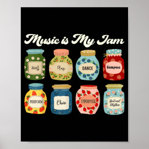 Poster Música É Minha Paixão Professor Coro Banda Estudan
