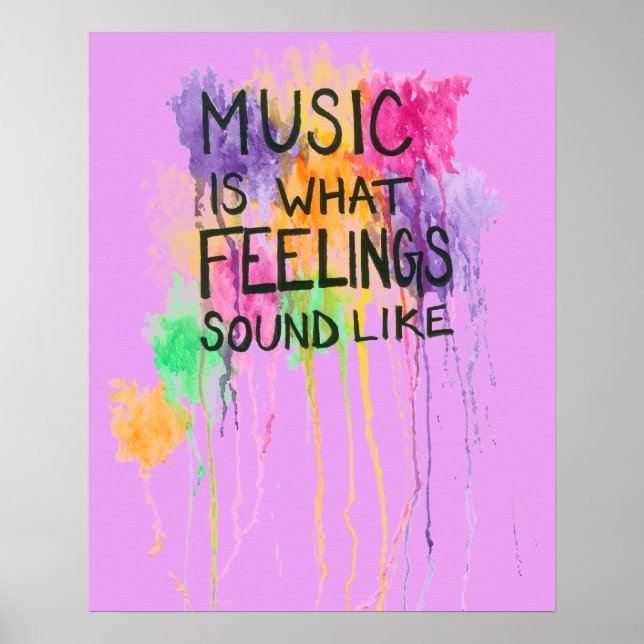 Poster Música e Sentimentos (Frente)