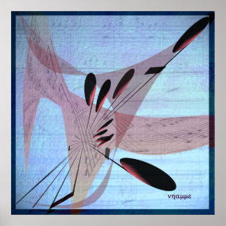 Poster Música - "Electronic Mash"