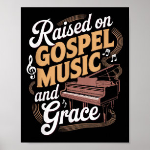 Poster Música Gospel & Jesus Vida Country Cristã Tão