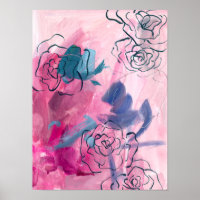 Música interna - Desenho floral