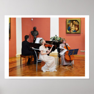 Pôster Música no Grand Hall, Rússia
